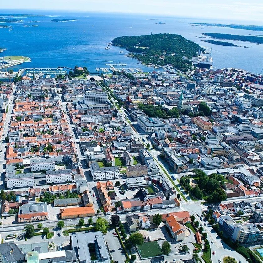 Kristiansand, Norra