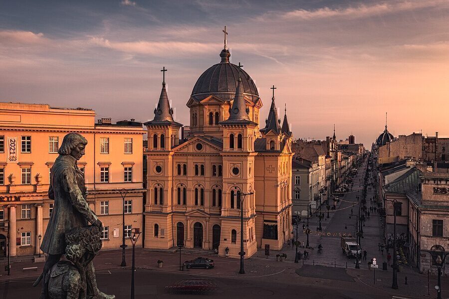 Łódź, Poola